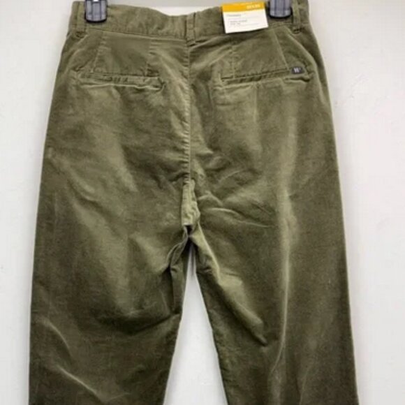 HOUSTON WHITE - Men's Velvet Style Pants 32/30 NWT - Olive Green - Picture 4 of 4